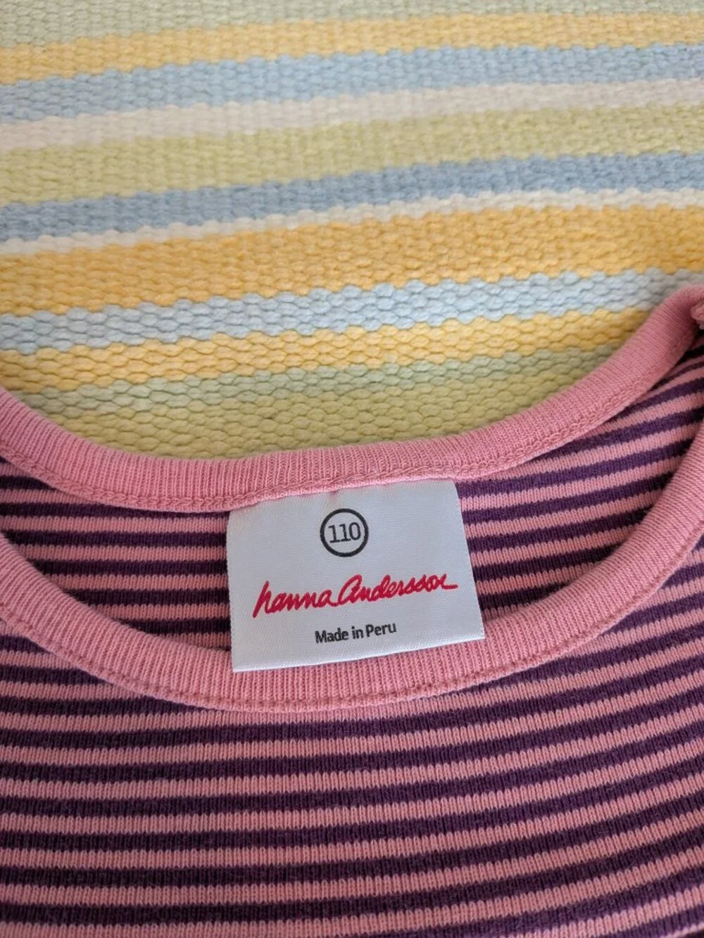 Hanna Andersson Striped Dress Size 5